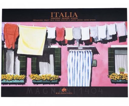 Akvarellpapír tömb Renesans Magnani A3 100% pamut