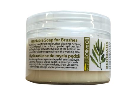 Természetes alapú ecsetkisztító 115g