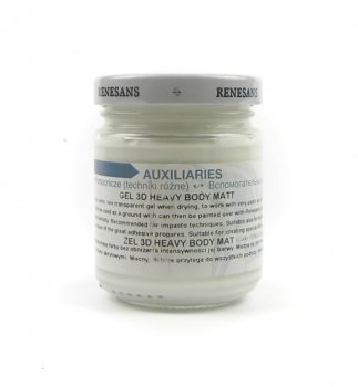 Strukturáló 3D gél matt - heavy body 110ml