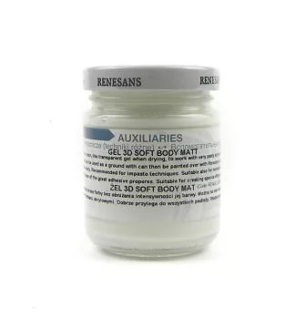 Strukturáló 3D gél matt - soft body 110ml