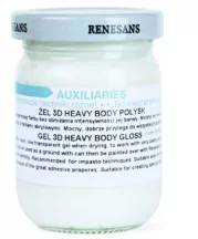Fényes 3D strukturáló gél - heavy body 110ml