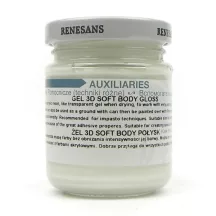 Fényes 3D strukturáló gél - soft body 110ml