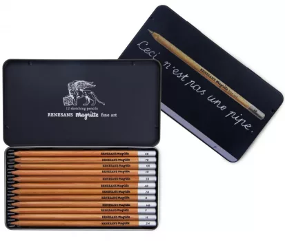 Ceruza készlet Renesans 12 db fém dobozban