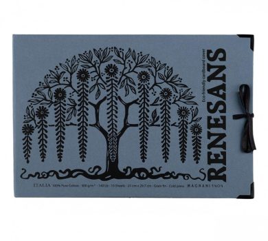 Akvarell papírok Renesans A4 300g, 100% pamut