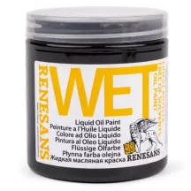 Alapozó olajfesték Wet 250ml - fekete