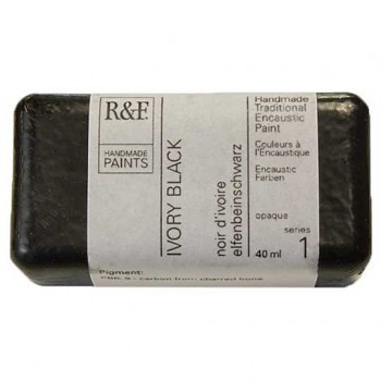 Encaustic Paint R&F 40ml – 1011 Elefántcsontfekete