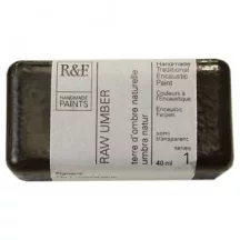 Encaustic Paint R&F 40ml – 1014 Nyers umbra