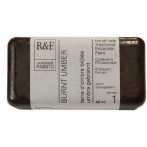 Encaustic paint R&F 40ml – 1015 Égetett umbra