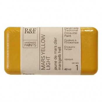 R&F Encaustic festék 40ml – 1016 Mars Világos sárga