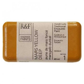 Encaustic festék R&F 40ml – 1017 Mars sárga mély