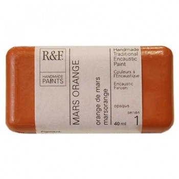 R&F Encaustic festék 40ml – 1018 Mars narancs