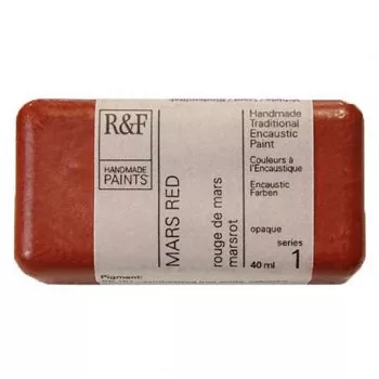 Encaustic festék R&F 40ml – 1019 Mars vörös