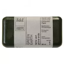 R&F Encaustic festék 40ml – 101D zöld Earth
