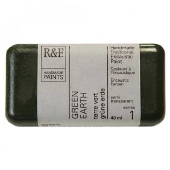 R&F Encaustic festék 40ml – 101D zöld Earth