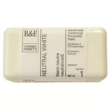 R&F Encaustic festék 40ml – 101G Neutrális fehér