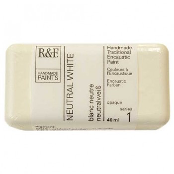 R&F Encaustic festék 40ml – 101G Neutrális fehér