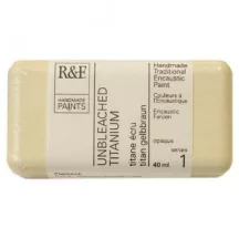 Encaustic festék R&F 40ml – 101H Fehérítetlen titán