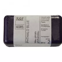 R&F Encaustic Paint 40ml – 1022 Ftalo kék