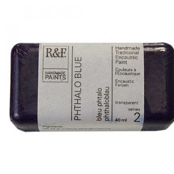 R&F Encaustic Paint 40ml – 1022 Ftalo kék