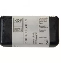 Encaustic paint R&F 40ml – 1024 Ftalo zöld
