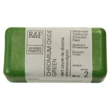 R&F Encaustic festék 40ml – 1025 Chrome Oxide zöld