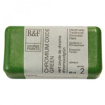 R&F Encaustic festék 40ml – 1025 Chrome Oxide zöld
