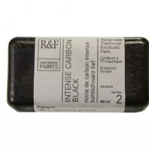 Encaustic paint R&F 40ml – 1027 Intense Szénfekete