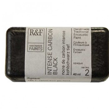 Encaustic paint R&F 40ml – 1027 Intense Szénfekete