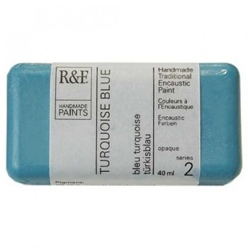 R&F Encaustic festék 40ml – 102B türkiz kék