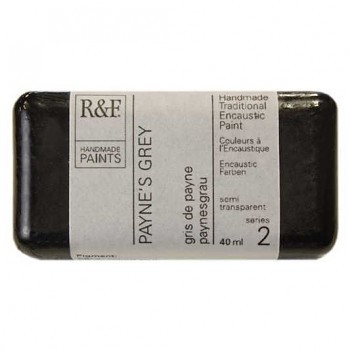 R&F Encaustic festék 40ml – 102C Payne's szürke