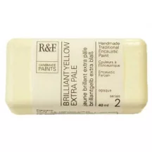   Encaustic festék R&F 40ml – 102D Ragyogó sárga X halvány