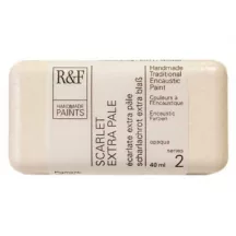 R&F Encaustic festék 40ml – 102F Skarlát extra halvány