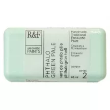 Encaustic paint R&F 40ml – 102K Halvány Ftalo zöld