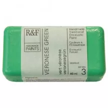 Encaustic paint R&F 40ml – 1032 Veronese zöld