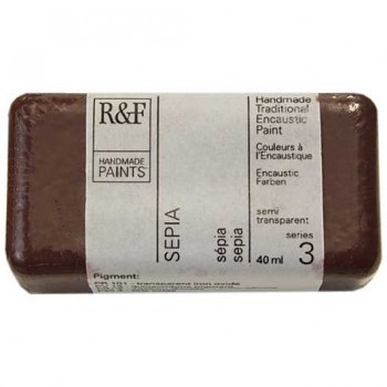 Encaustic paint R&F 40ml – 1033 Szépia