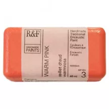 Encaustic festék R&F 40ml – 1037 Meleg rózsaszín
