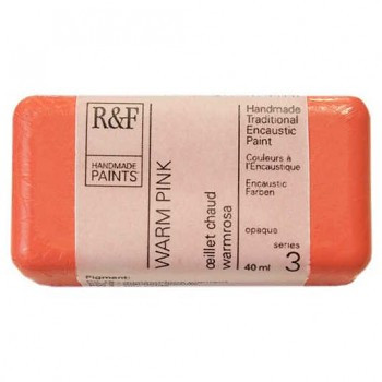 Encaustic festék R&F 40ml – 1037 Meleg rózsaszín