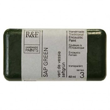 Encaustic paint R&F 40ml – 103D Nedvzöld