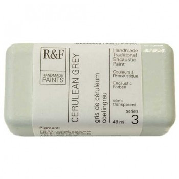 Encaustic paint R&F 40ml – 103G Cerulean szürke