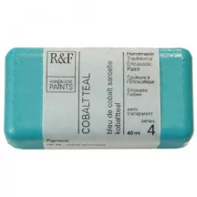 Encaustic paint R&F 40ml – 104F Kobalt teal