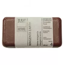 Encaustic paint R&F 40ml – 104H magenta Earth