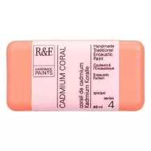 Encaustic festék R&F 40ml – 104M Kadmium korall
