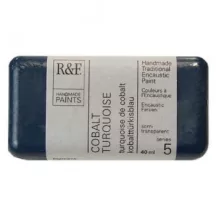 Encaustic paint R&F 40ml – 1054 Kobalt türkiz