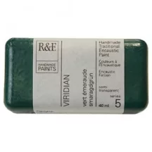 Encaustic paint R&F 40ml – 1055 Viridián
