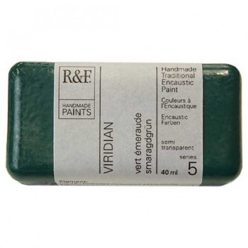 Encaustic paint R&F 40ml – 1055 Viridián