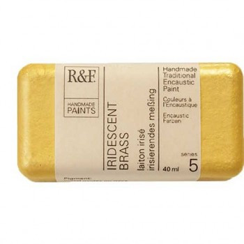 Encaustic festék R&F 40ml – 1084 Iridescent Brass