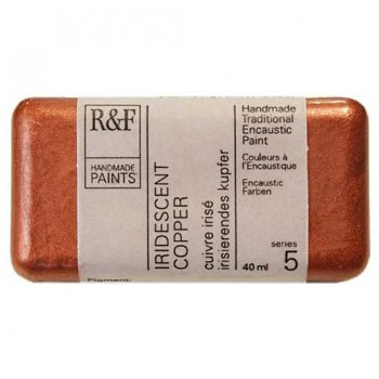Encaustic paint R&F 40ml – 1086 Iridescent réz