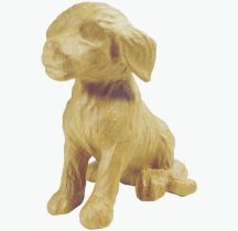 Kutya papírmasé-ból, nagy 17 cm