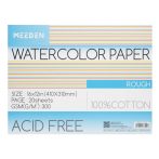 Akvarell tömb Meeden 100% pamut 31x41cm Rough