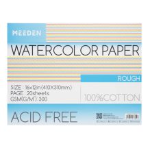 Akvarell tömb Meeden 100% pamut 31x41cm Rough